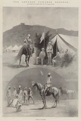 The Advance towards Dongola, Scenes at Akasheh